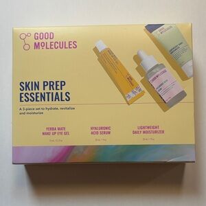 Good Molecules | Skin Prep Essentials Bundle 3 Piece Hydrate Revitalize Moisture